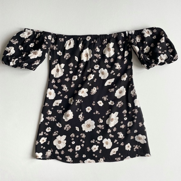 Reformation Framboise Floral Off Shoulder Top - Picture 3 of 8